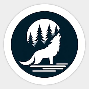 Wolf Sticker